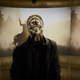 A masked character on HBO’s Watchmen.